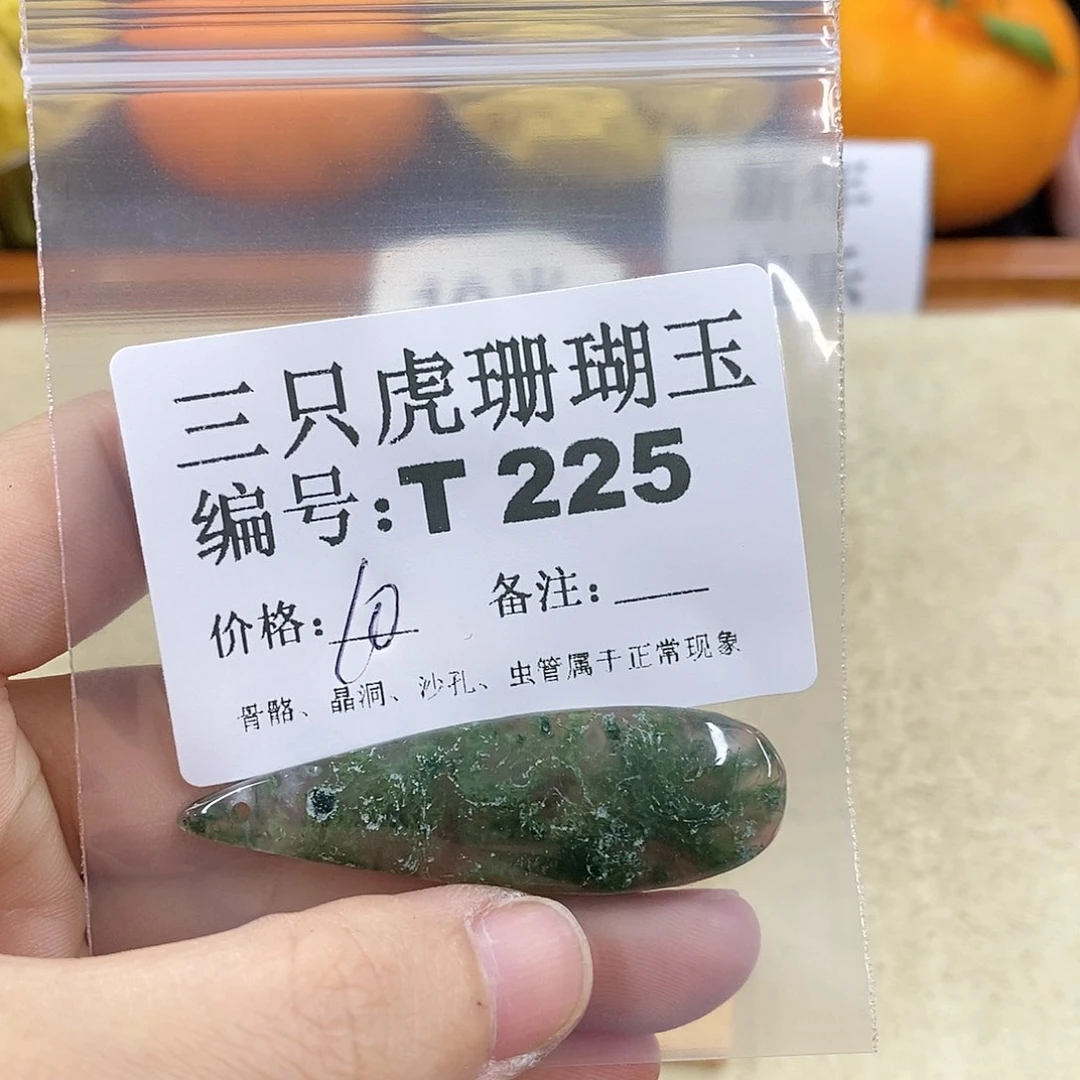 硅化珊瑚（珊瑚玉）1未镶嵌栀*欣