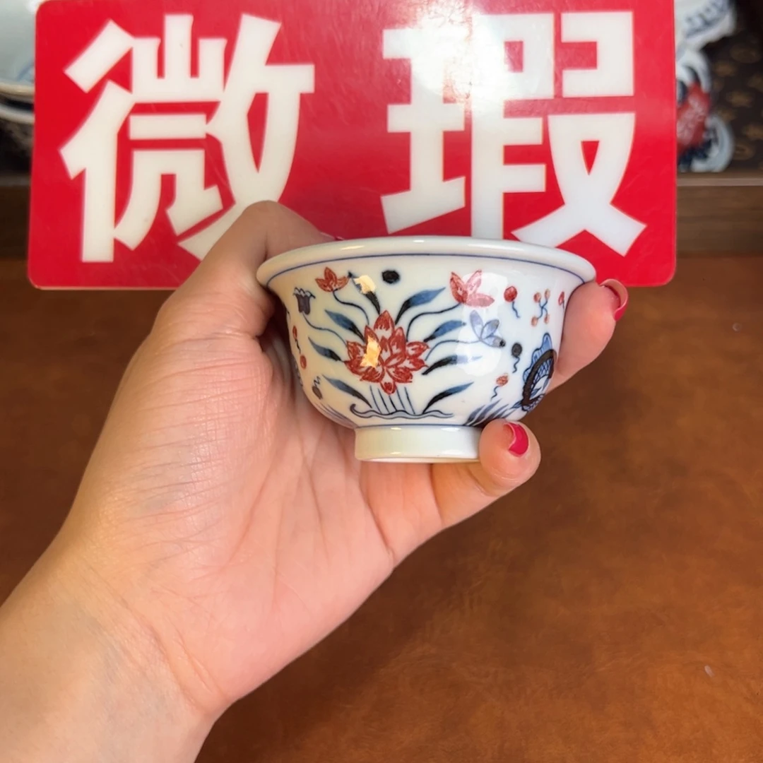 摆件景德镇瓷器手工手绘