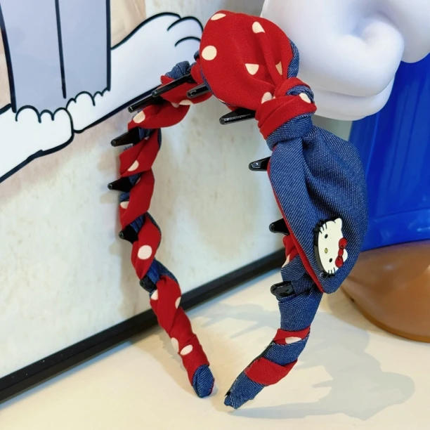 26951红蓝KT高颅顶发箍