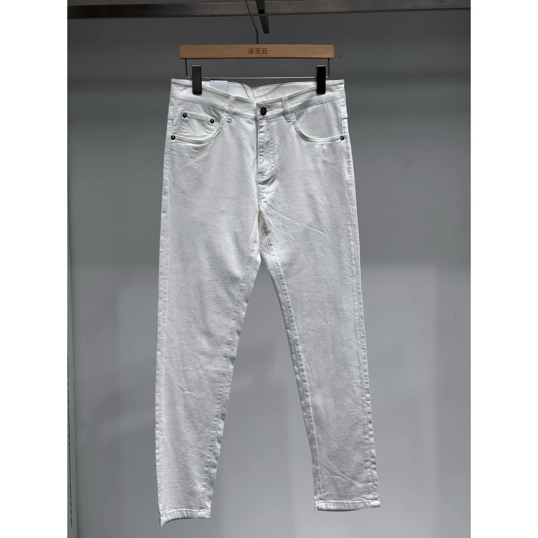 夏季长裤铅笔裤春季直筒裤牛仔裤高弹力束脚裤欧版休闲九分裤