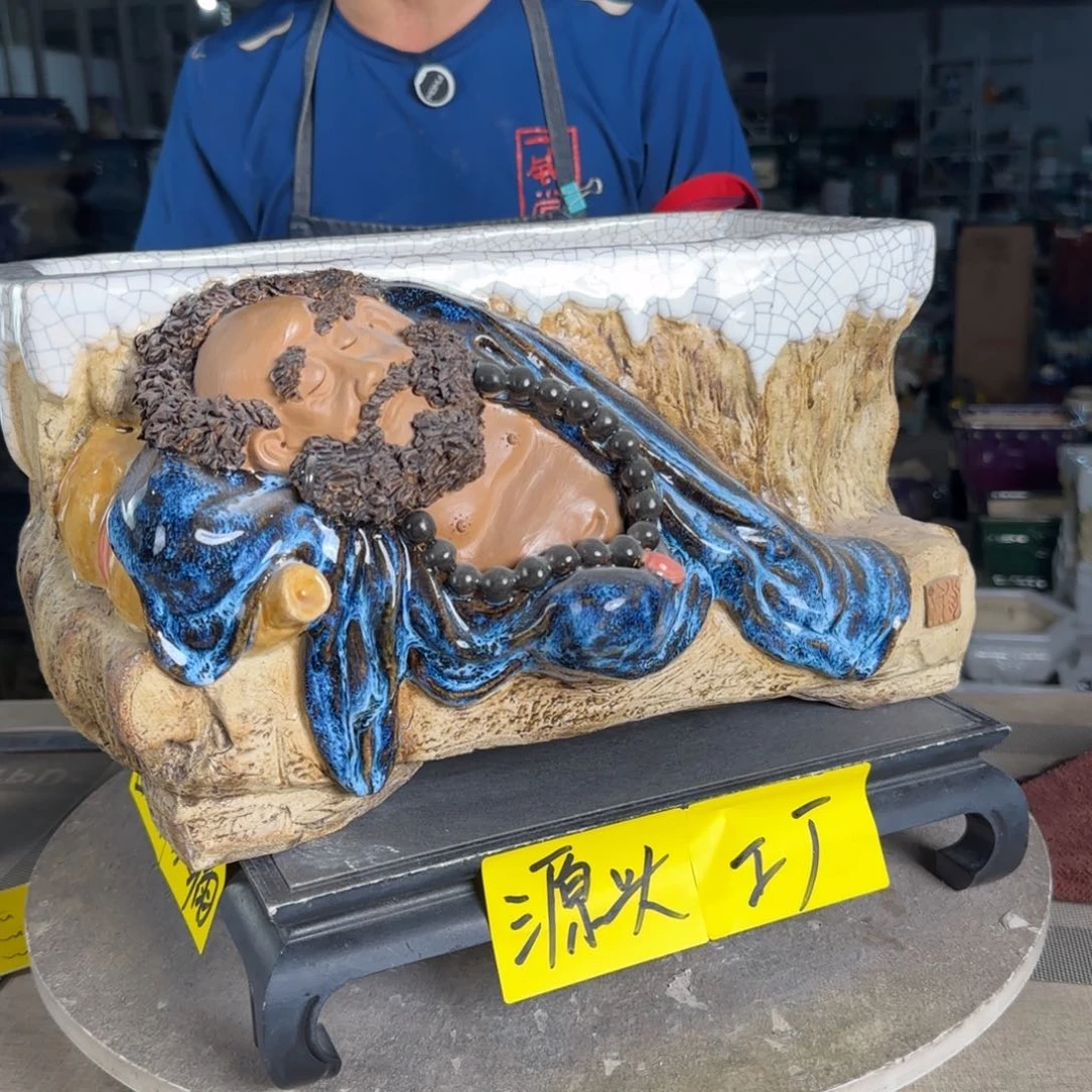一风堂石湾花盆。