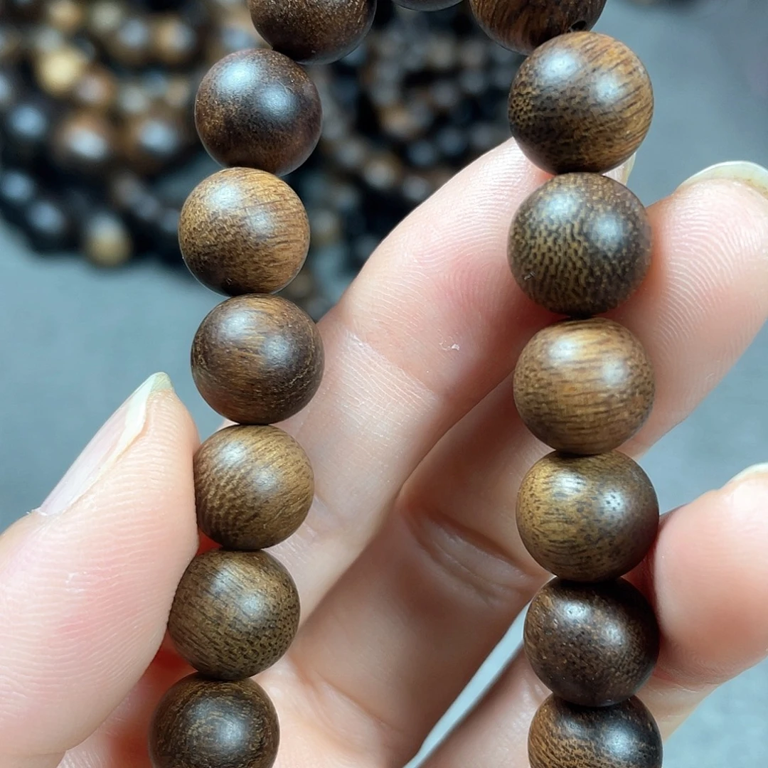 沉香手串芽庄白棋