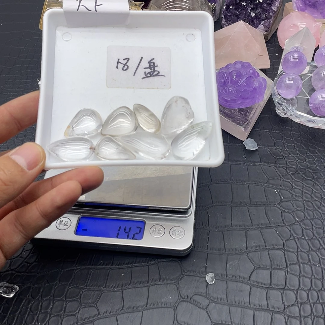 水晶未镶嵌珠宝半成品32