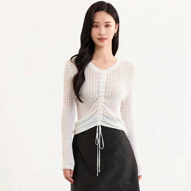 佳人苑针织衫女春季新款JX415019