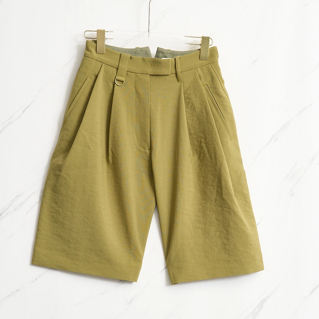 全新未使用/SAMUEL GUÌ YANG女士纯色休闲短裤SGGP00027