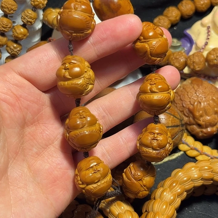 手串/手链橄榄核胖财神
