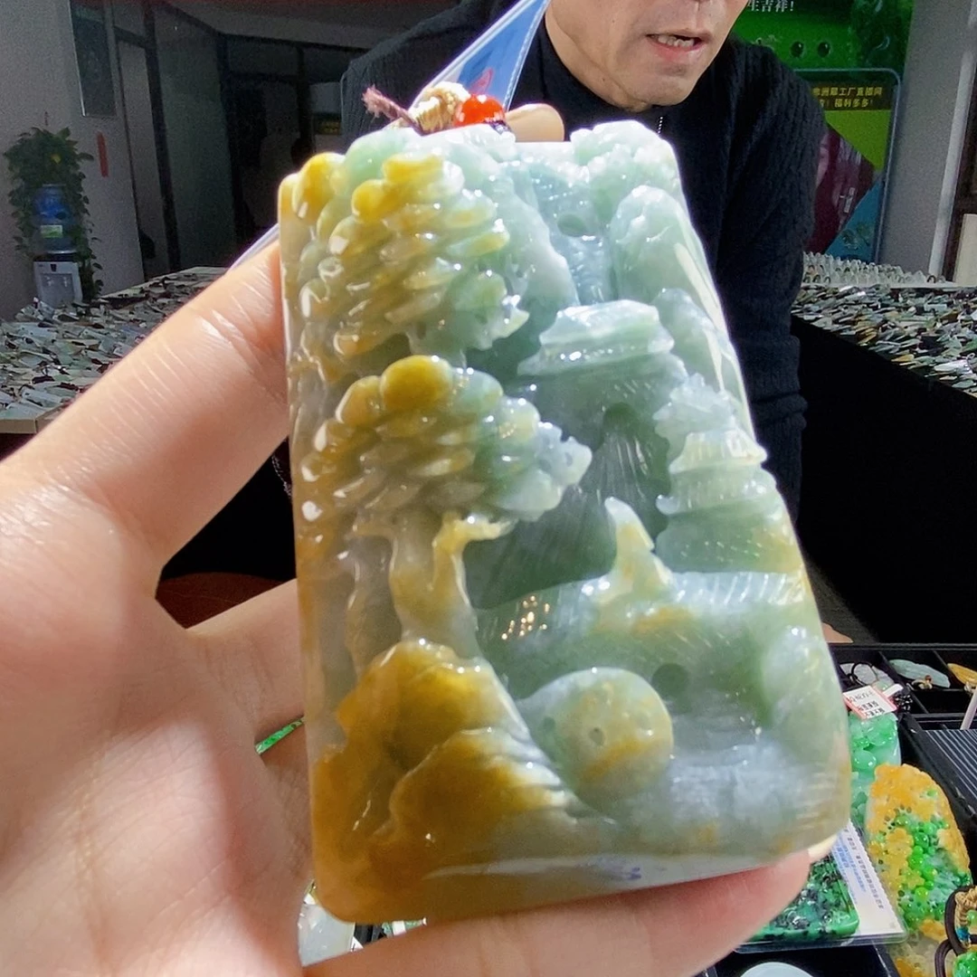 颈饰未镶嵌翡翠翡翠