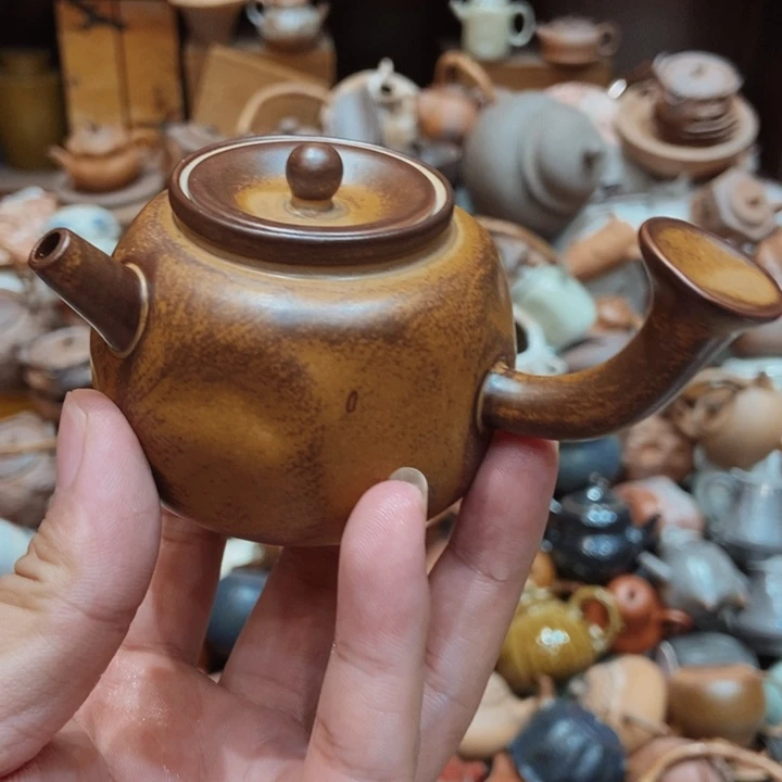 柴烧老岩泥高端茶器