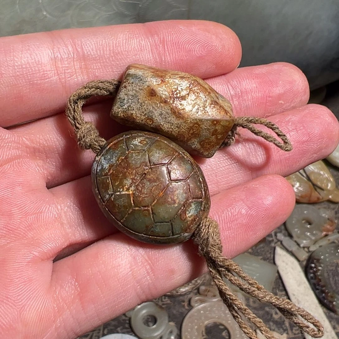 和田玉如图未镶嵌用**黄