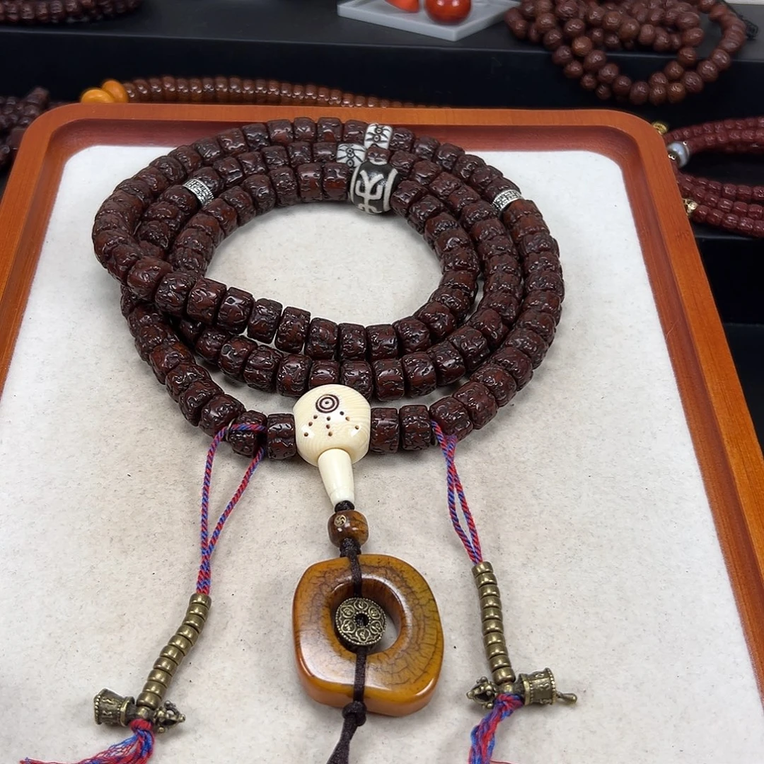 格***林星月菩提吊坠星月菩提子