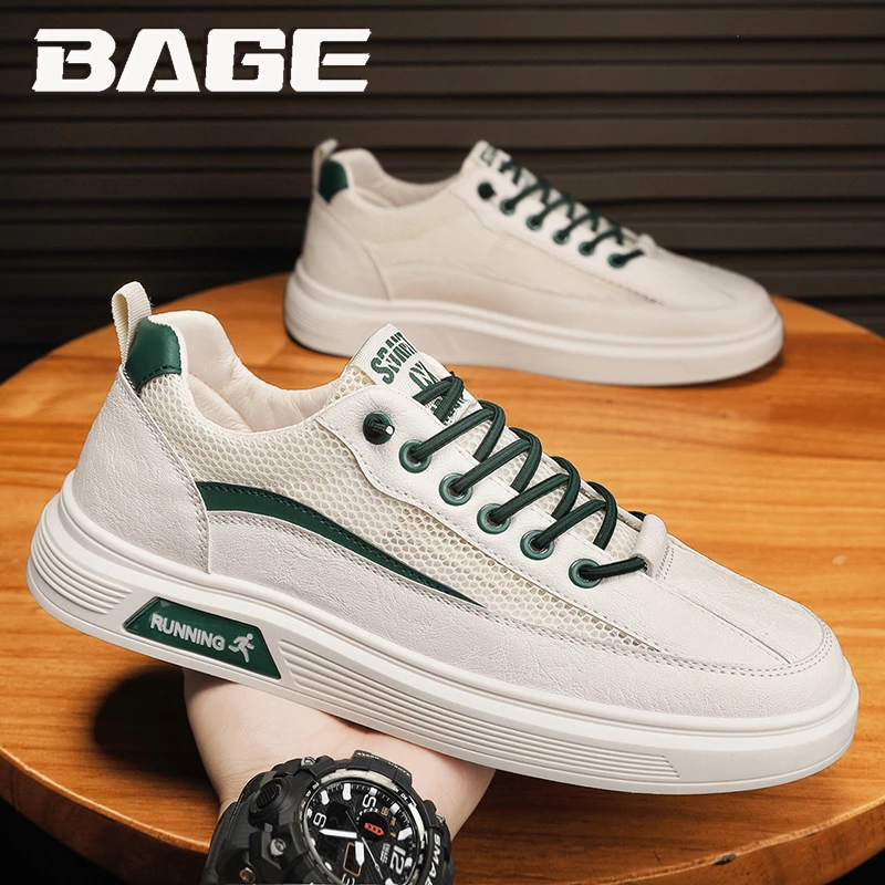 八哥男鞋冬季透气网面薄款镂空网鞋一脚蹬休闲平板鞋运动小白潮鞋