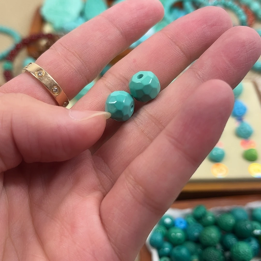 手工雕刻配饰配珠手串尺寸10