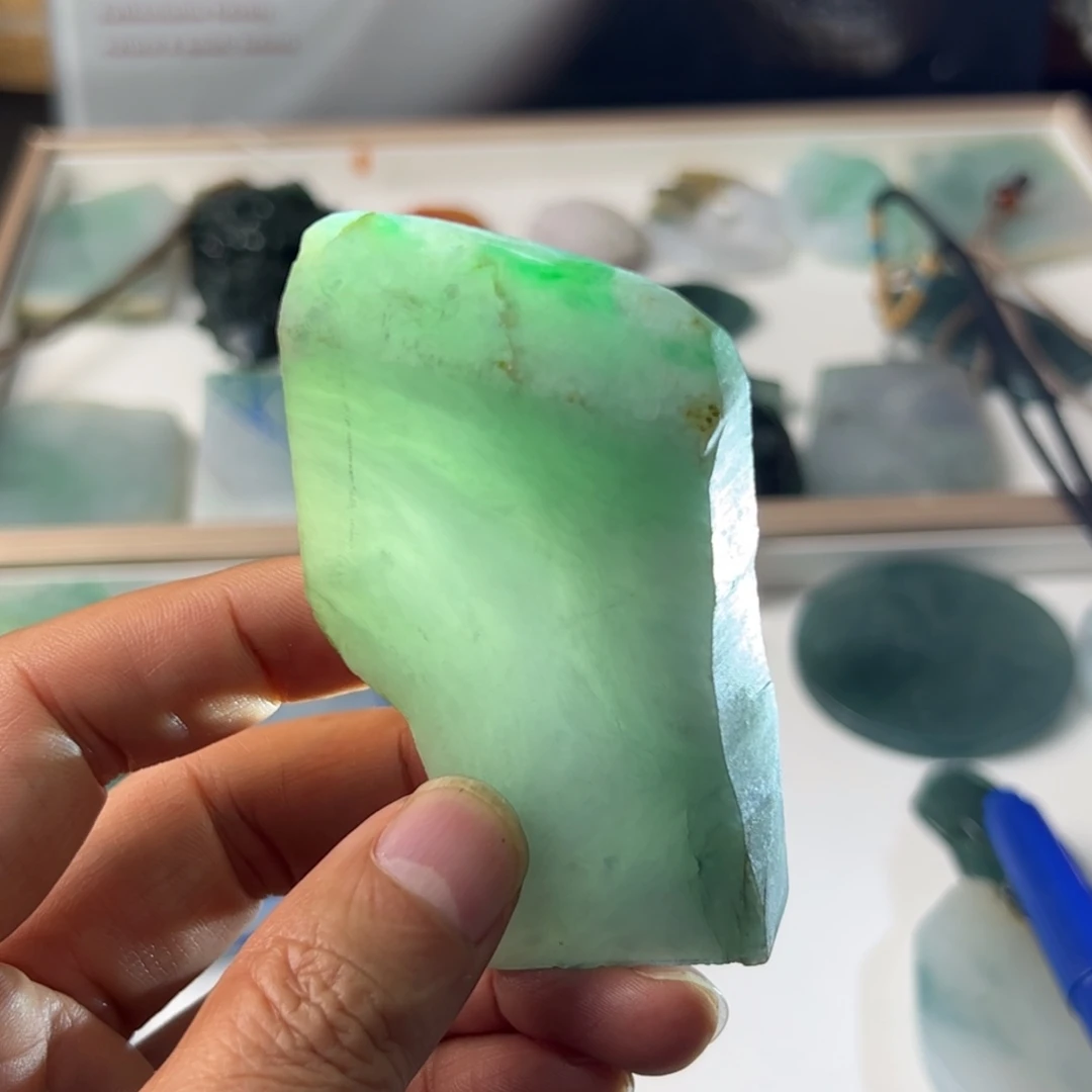 翡翠银S925镶嵌颈饰
