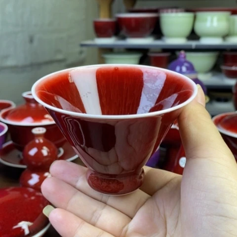 【闪购商品】景德镇名陶坊原矿郎红