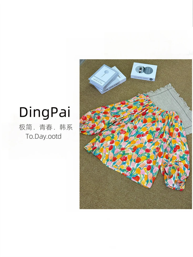DINGPAI-[舒适透气]2025夏季新款复古显瘦法式一字肩衬衣MQ-963