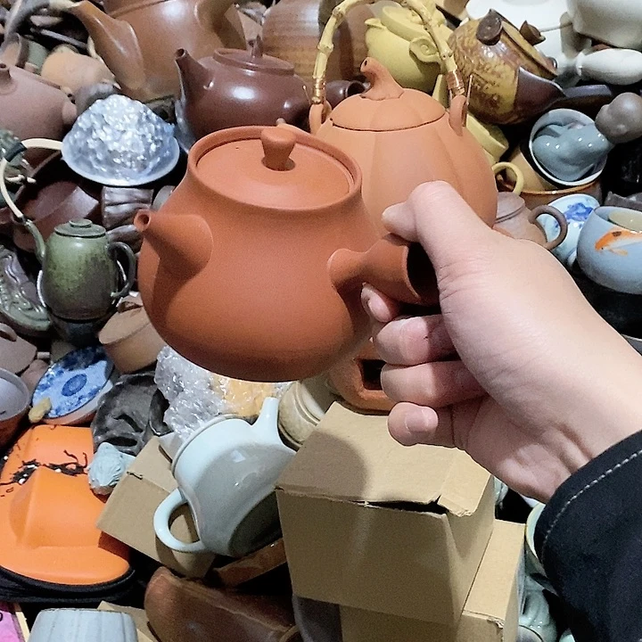 瓷片荷花的一种色彩和颜色一样了