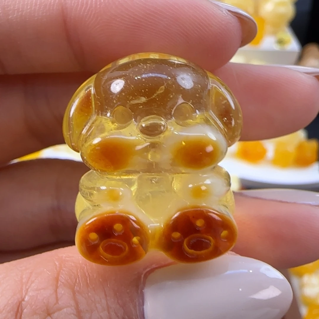 琥珀未镶嵌珠宝奇石