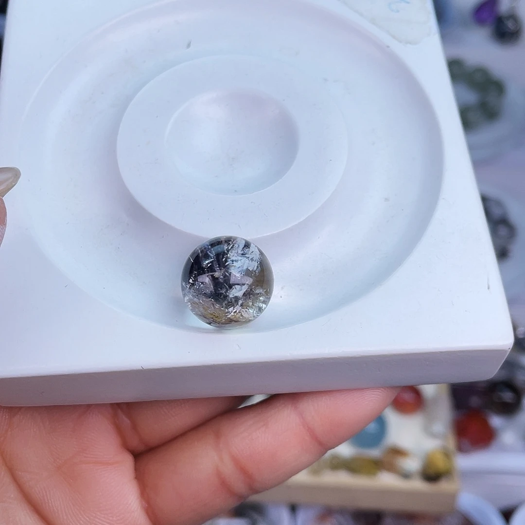 水晶水晶单珠未镶嵌