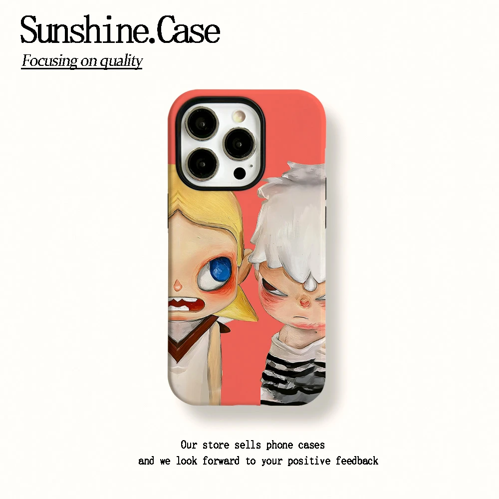 【小臻壳专属】菲林二合一适用苹果华为vivo小米oppo手机壳趣味小野