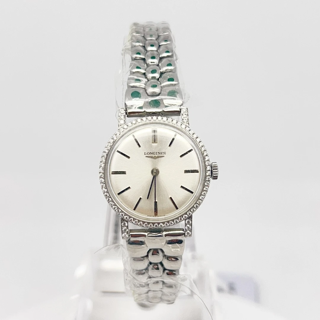 95新 Longines/浪琴 手动机械后钻24mm/公价32999/wh8960