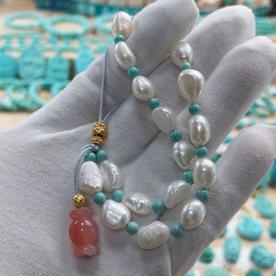 绿松石珠宝奇石未镶嵌