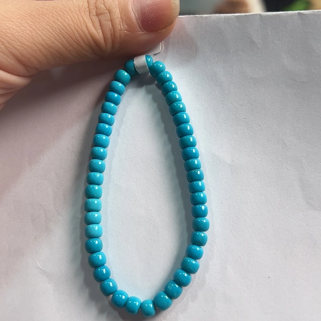 未镶嵌绿松石手串李*嘟卡5➕