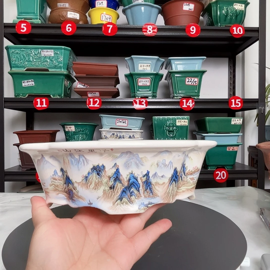 宜兴紫砂花盆链接