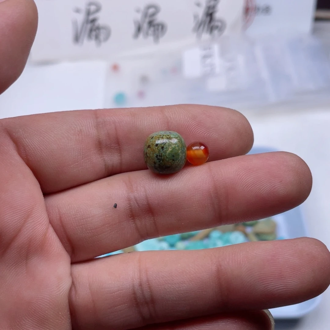 开***好南红玛瑙未镶嵌颈饰164