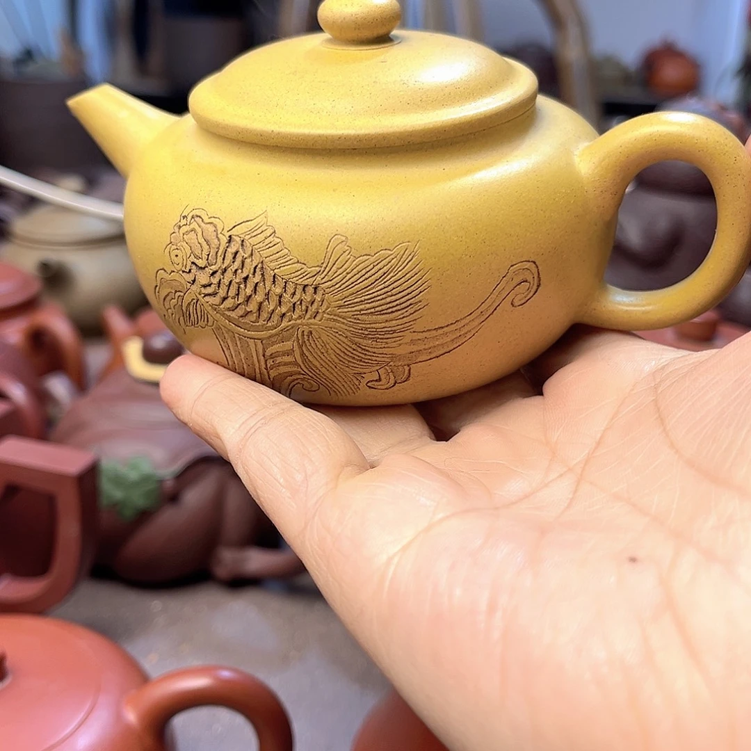 茶壶紫砂全手工制作