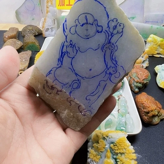 未镶嵌挂件翡翠翡翠