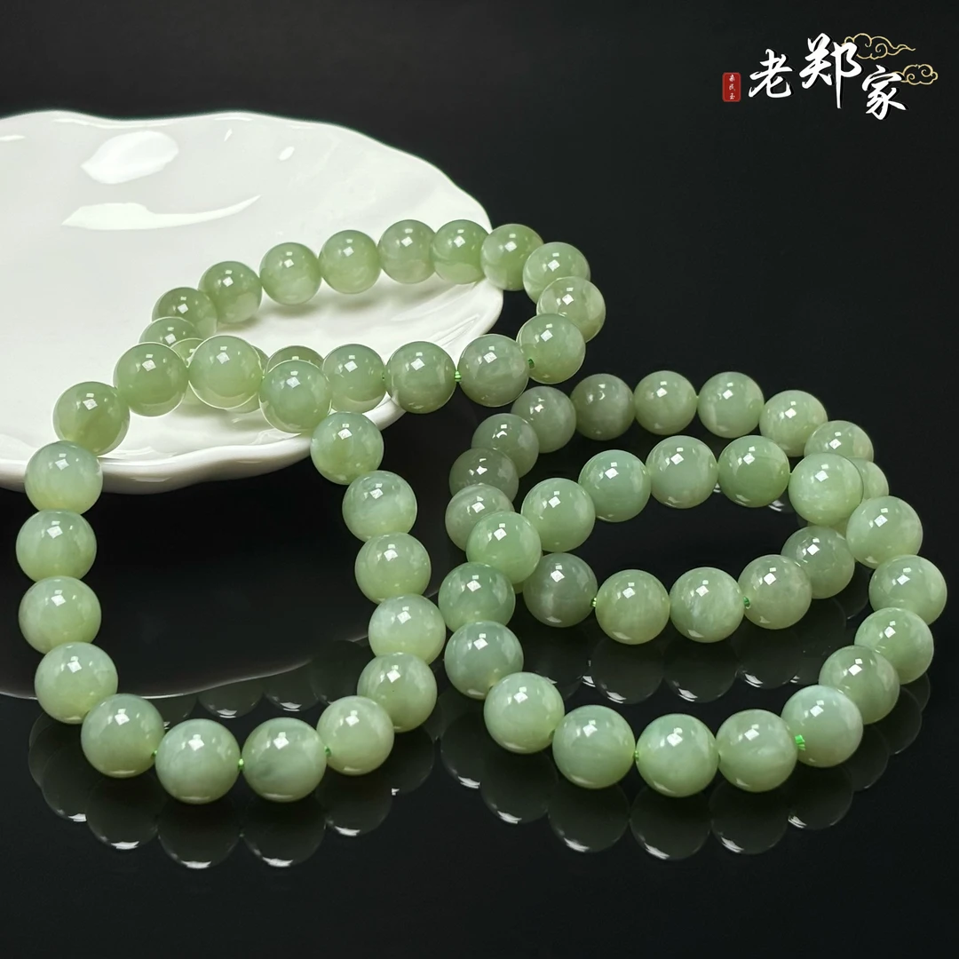 【老郑家】和田玉手串 约12mm 多样性发一件