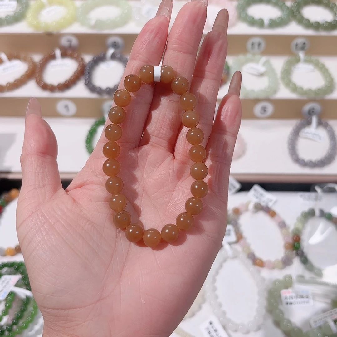 用***7手串未镶嵌和田玉v