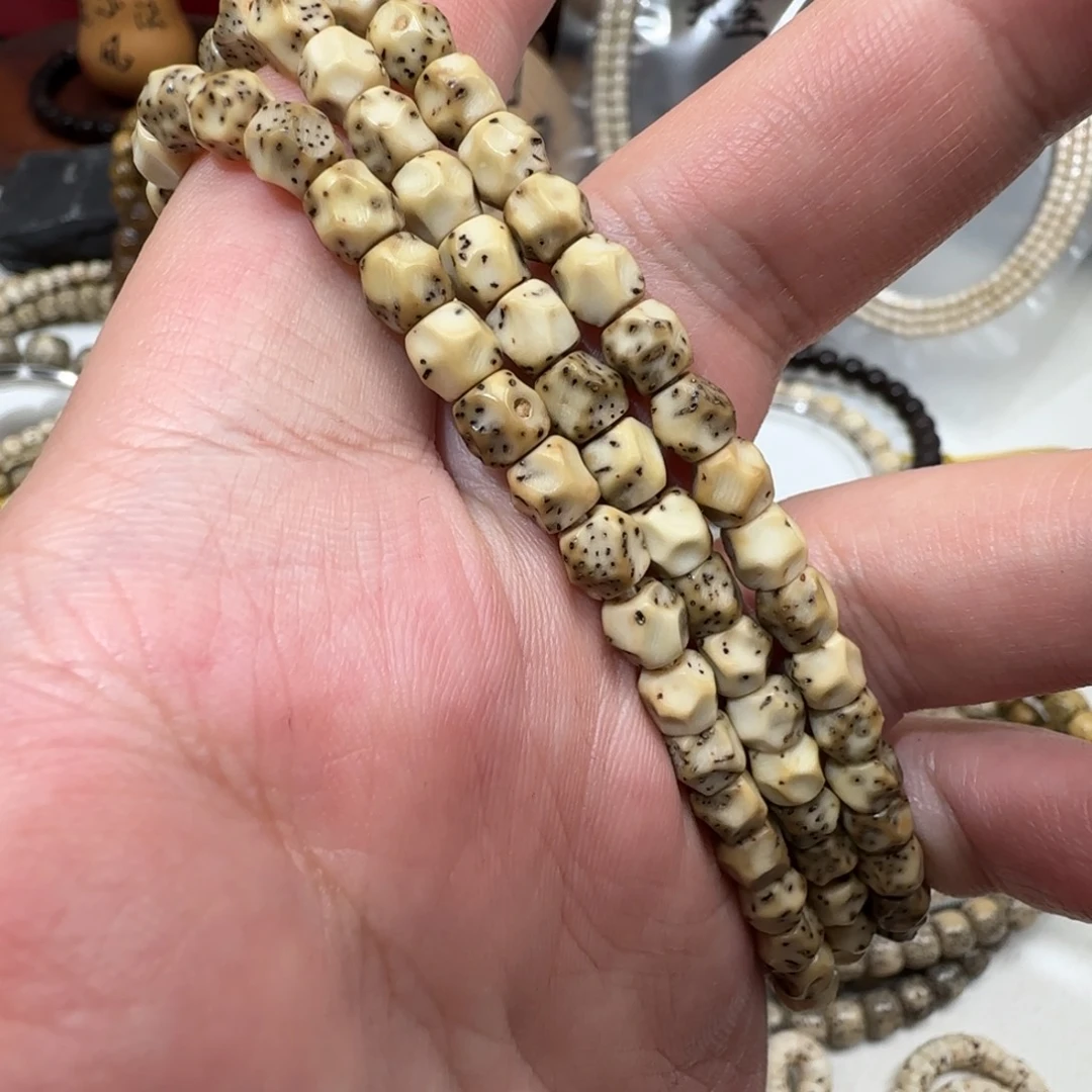 星月菩提吊坠卡6手工无相