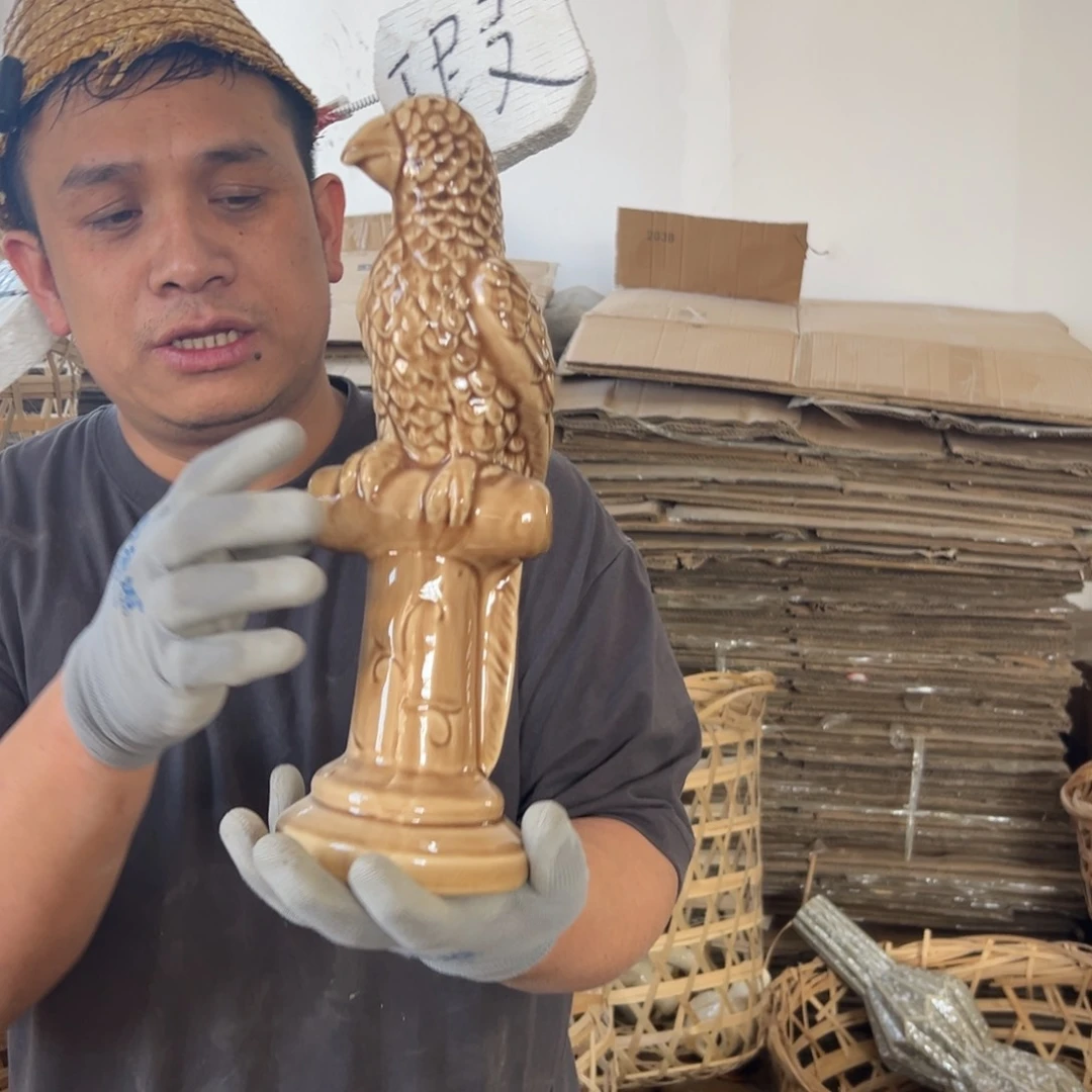 摆件98 号高中低温陶瓷工艺瓶