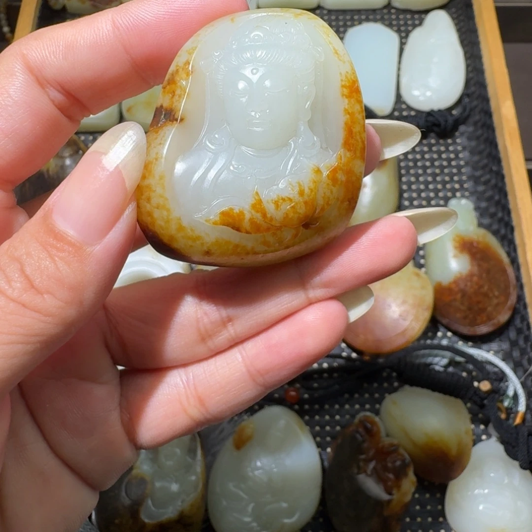 吊坠(不含链)未镶嵌和田玉