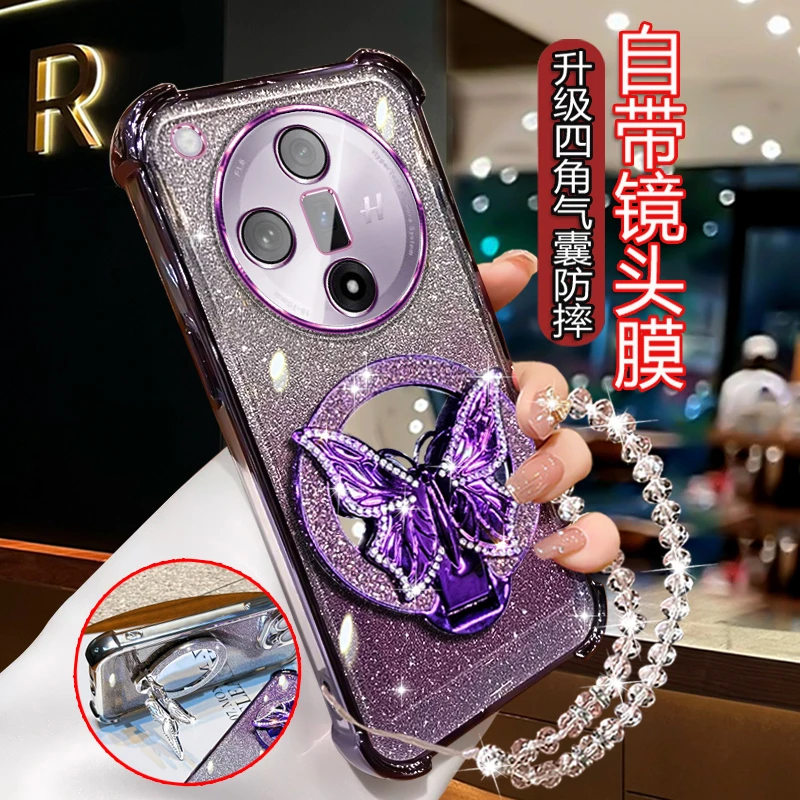 适用oppofindx7手机壳Oppo网红高级0PP0FINDX7四角防摔PHZ110软壳
