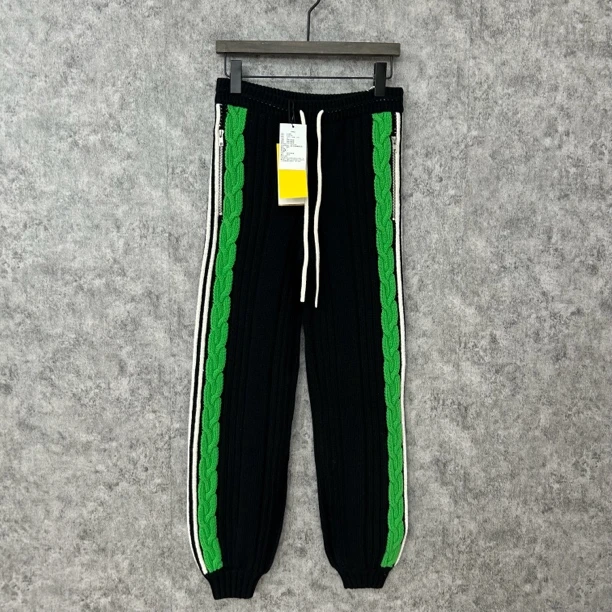 未使用 GUCCI/古驰 古驰黑色绿边长裤