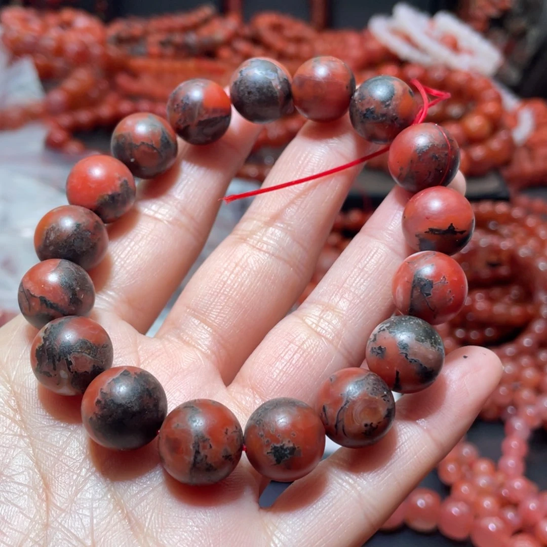 南红玛瑙手链未镶嵌
