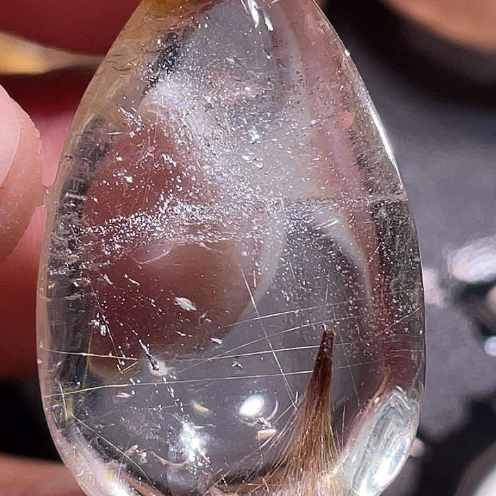 未***来颈饰未镶嵌发晶钛