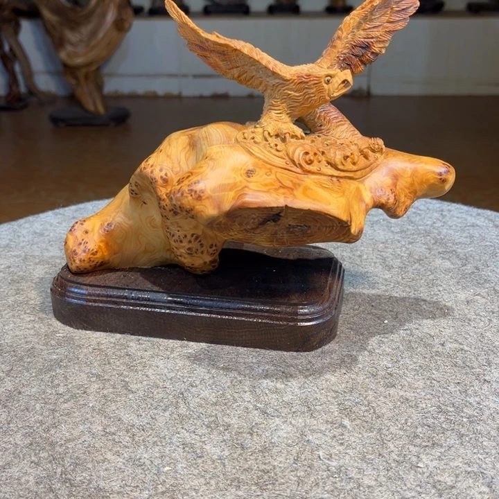 柏木（崖柏）根雕工艺摆件