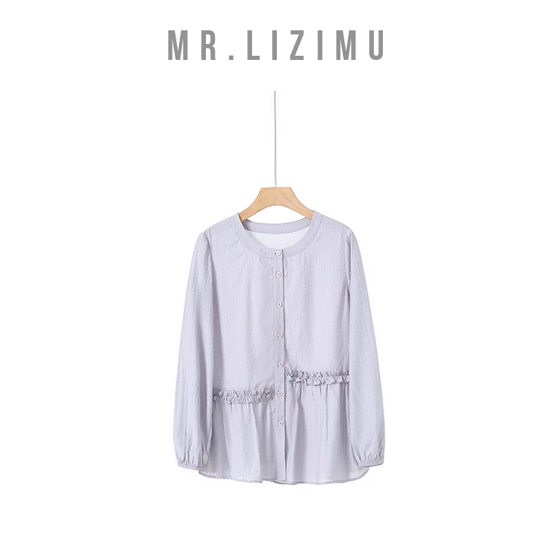 李子木先生「秋冬服饰」别致独特小上衣显瘦高腰拼接设计出片衣服