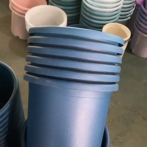 树脂微瑕5号6个无托藏青