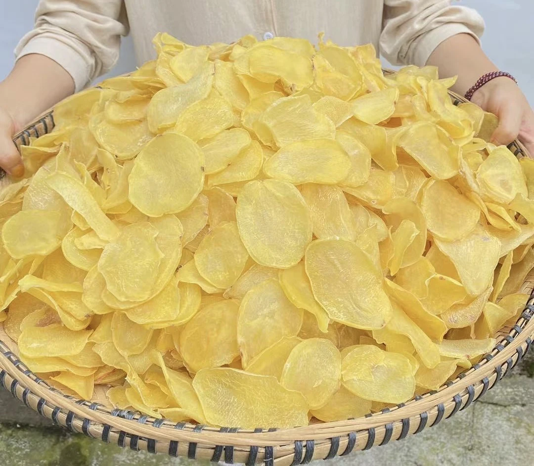 （老龚）云南边境大集现收黄心干土豆片