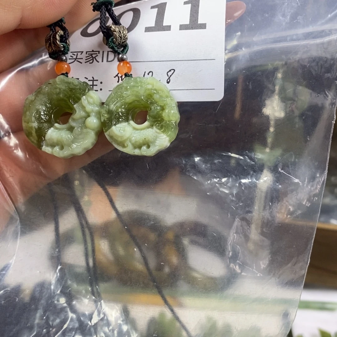 未镶嵌蛇纹石玉发饰
