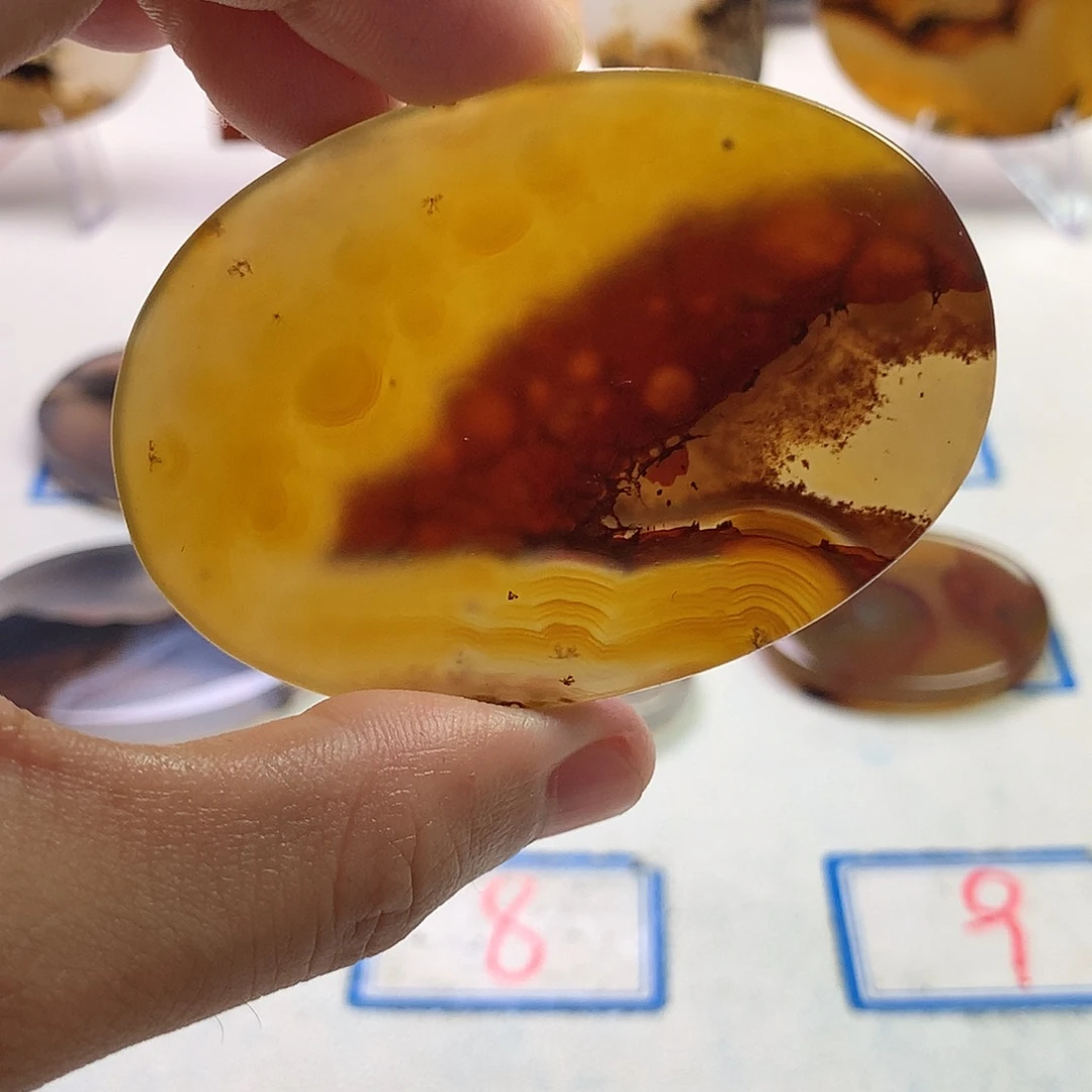 玛瑙/玉髓未镶嵌珠宝半成品