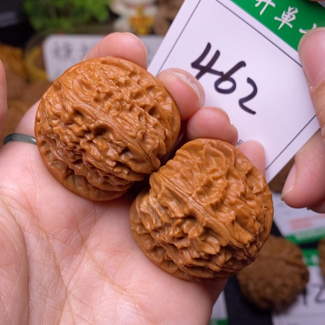 把件文玩核桃462白狮子3.7