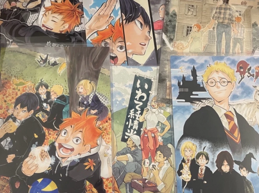 排球少年日版原画集副