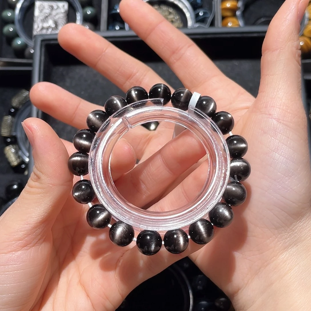 黑曜岩手链未镶嵌