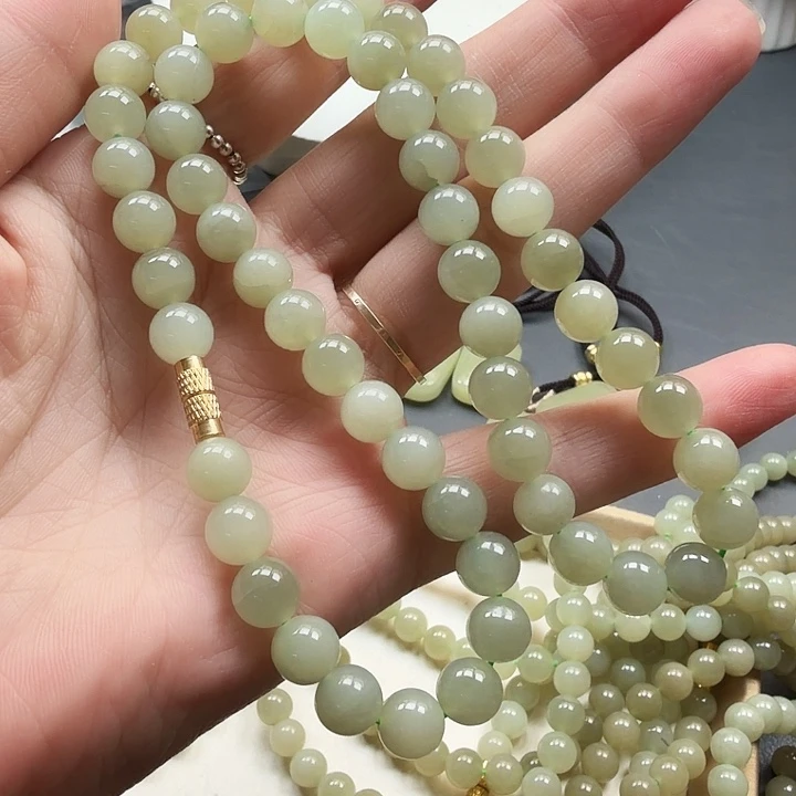 和田玉未镶嵌手链27