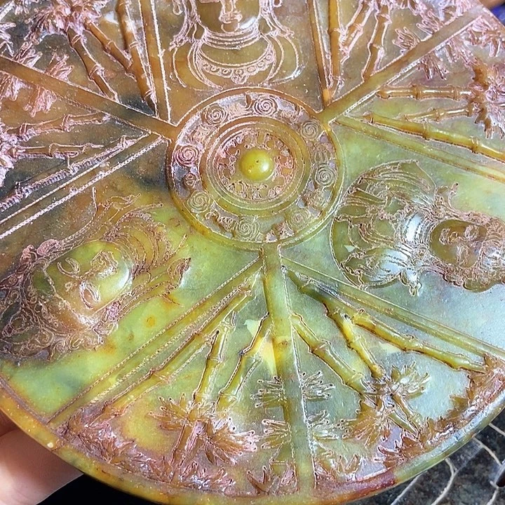 吊坠紫金钵盂菩提孤*